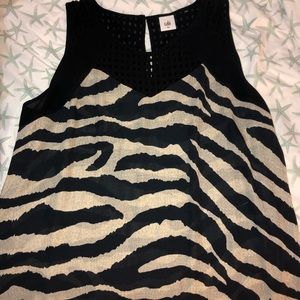 Cabi Leopard Print Top